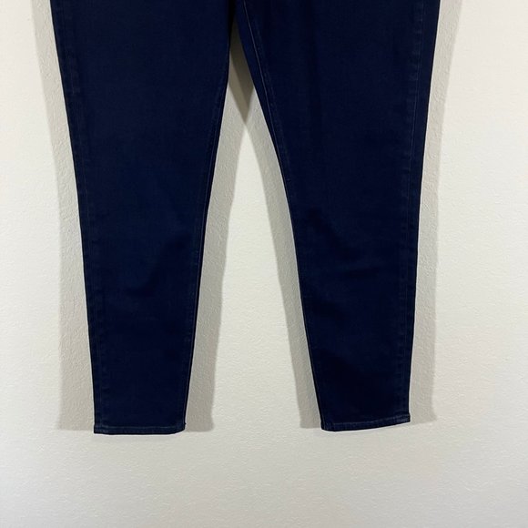 Rag & Bone Cate Mid-Rise Ankle Skinny Jeans Size 31 Dark wash Denim - Picture 3 of 13